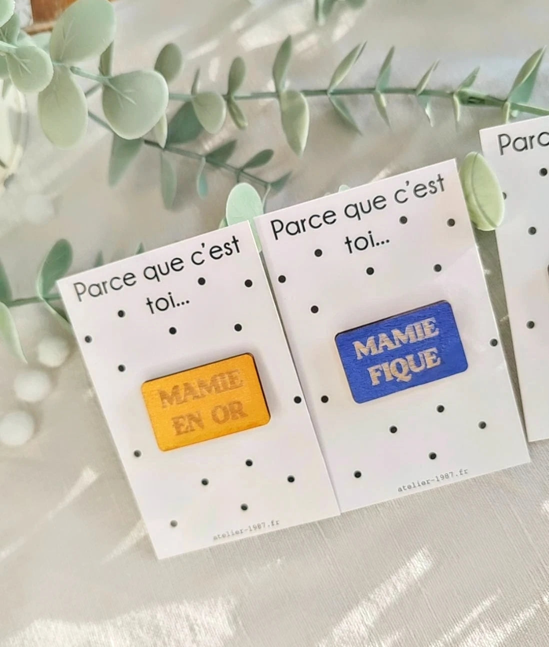 Pin's personnalisé