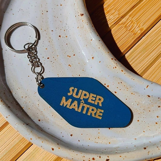 Porte clé Super Maître