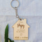 Porte clé "Maison" personnalisé