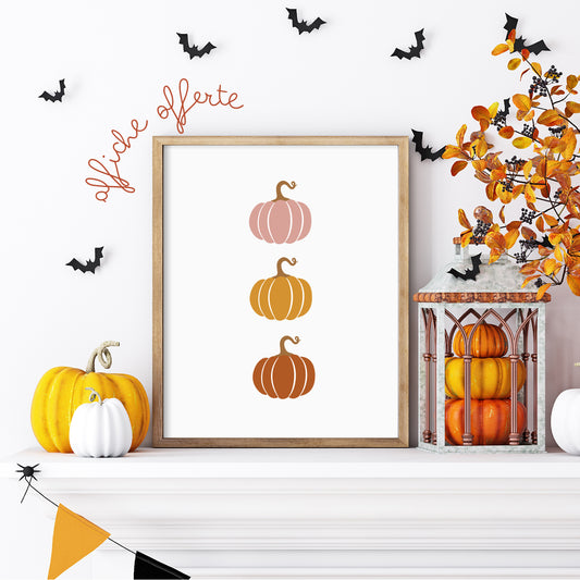 affiche d'Halloween