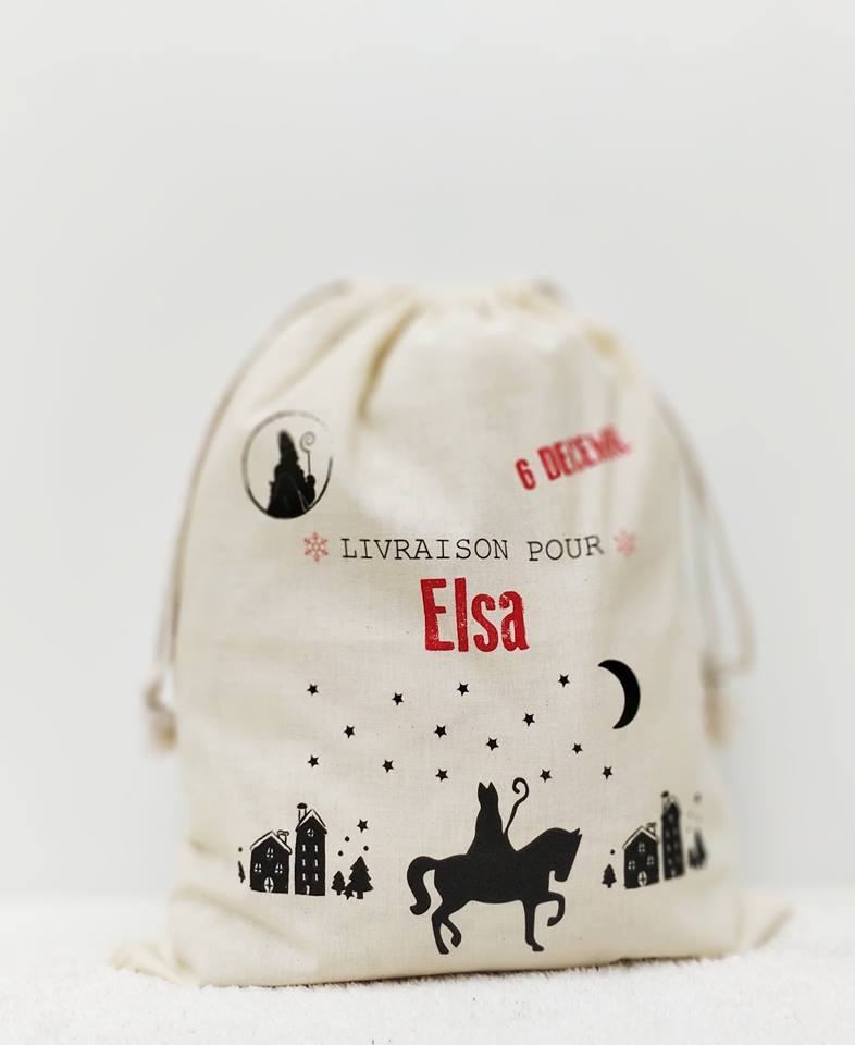 Hotte Saint Nicolas personnalisée