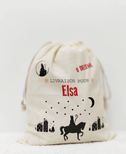 Hotte Saint Nicolas personnalisée