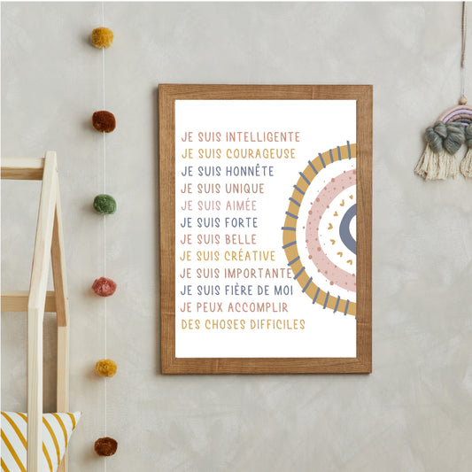 Affiche positive