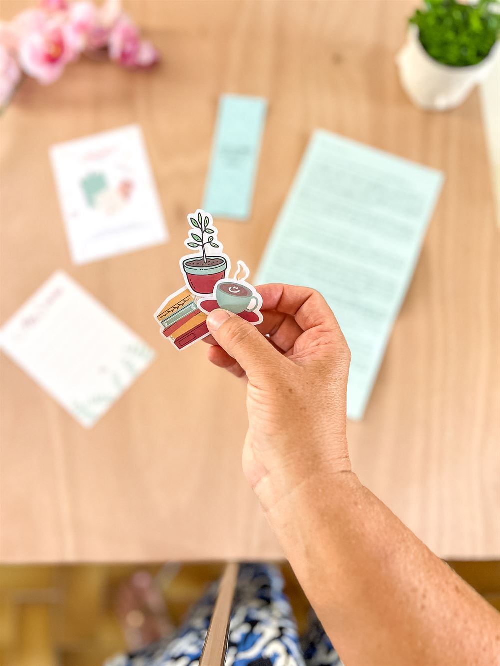 Les trois stickers de l'édition de septembre